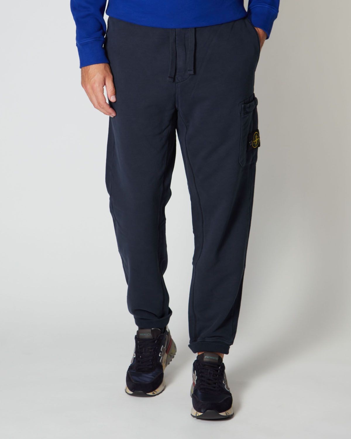 62620 Fleece Trousers Stone Island Men - Official Online Store