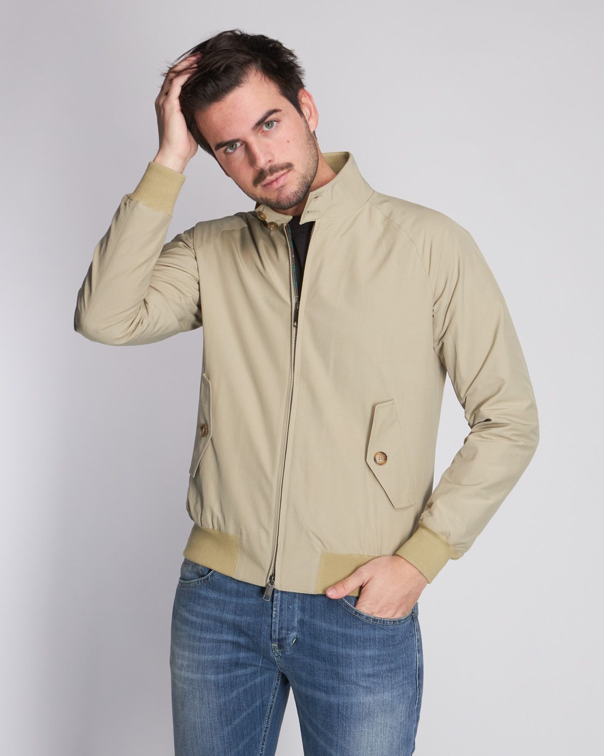 Bomber G9 in cotone naturale